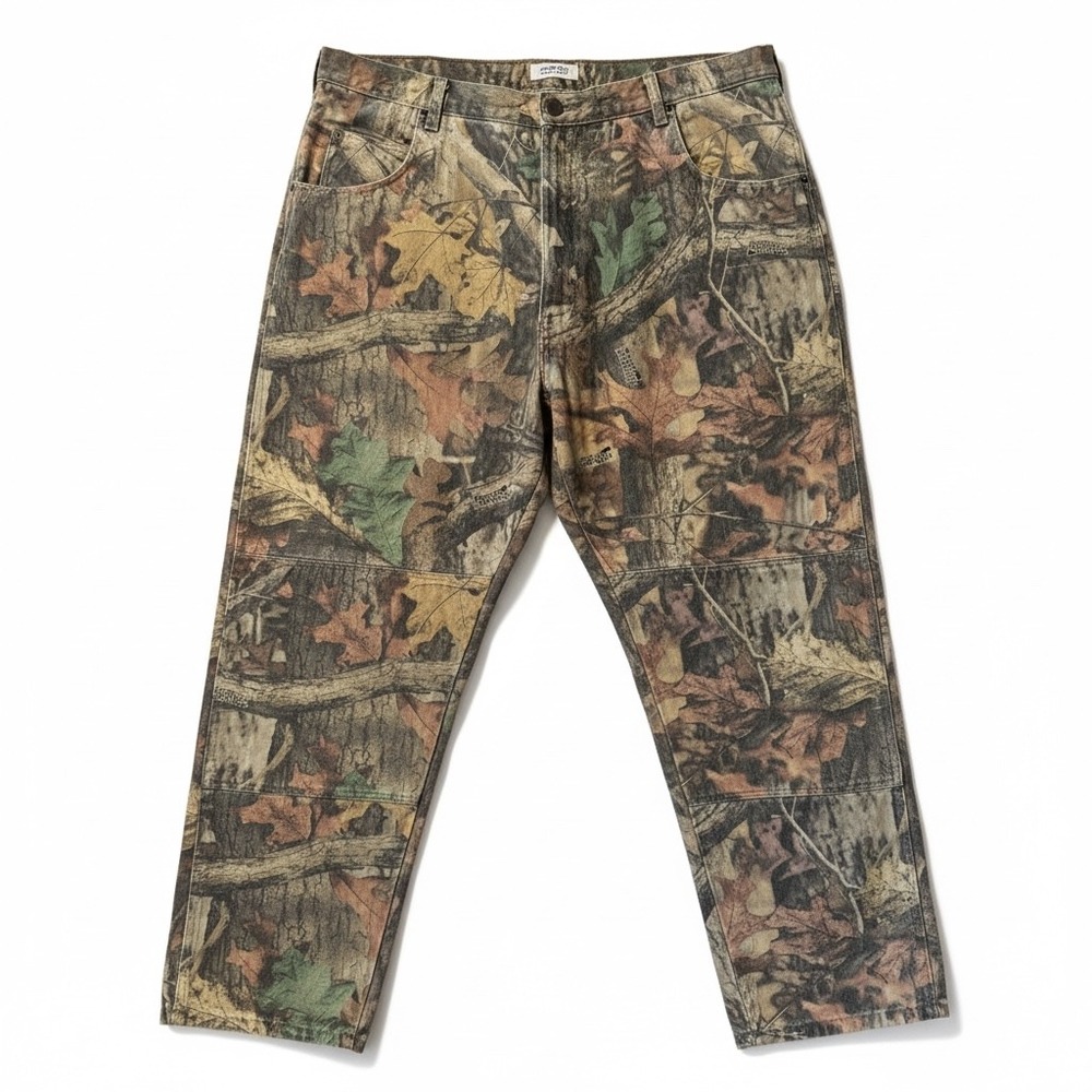Wrangler Authentics Mens Camo Pants Advantage Timber 42x30 97GR1TM Brown Green